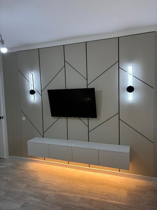 Установка телевизор кронштейн на стену