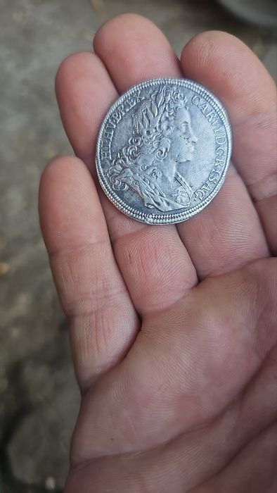 Австро Унгарски Талер от 1721г ,на КралЧетвърти!