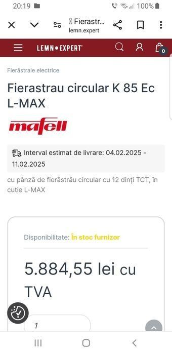 Circular Mafell K 85 EC