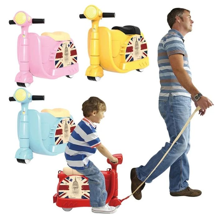 Продавам детски мотор куфар за бутане