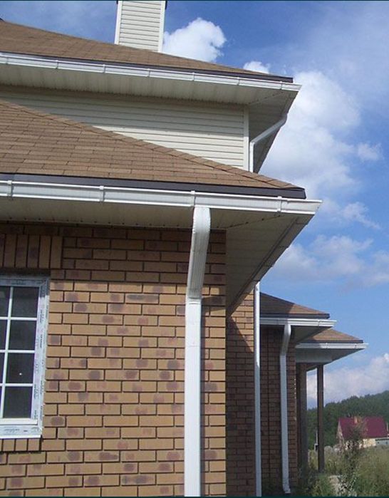 Водосточная система для дома — металл