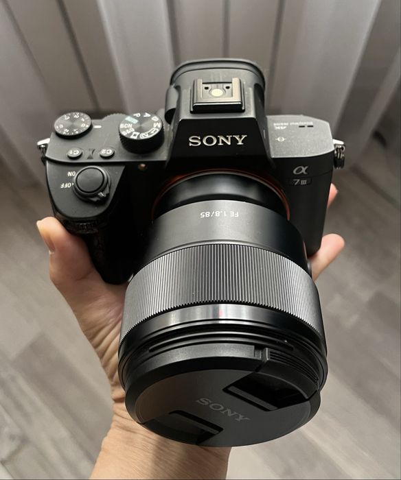 Фотоаппарат Sony A7 lll +объектив 85.1.8