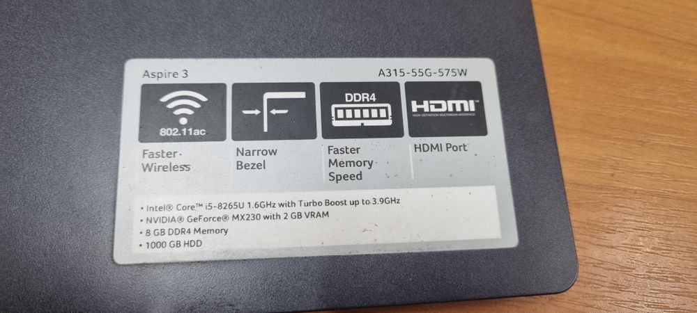 Ноутбук Acer сатылады.