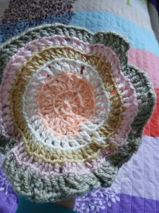 Шапка летние кружочки