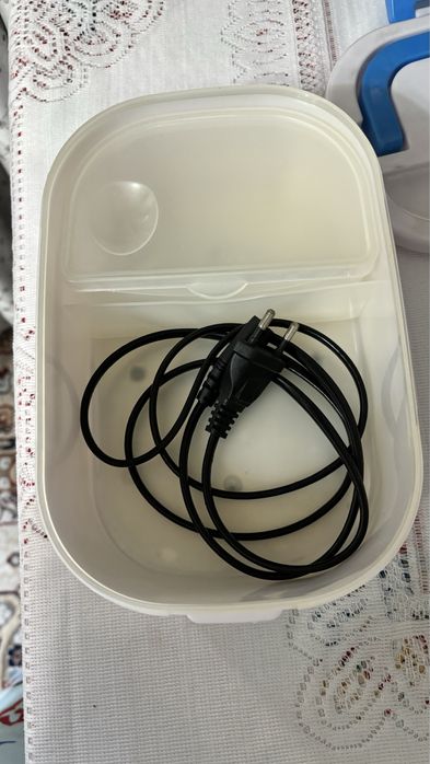 Бокс для еды с ложкой. Есть ем