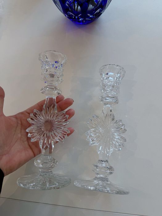Хрустальные подсвечники
