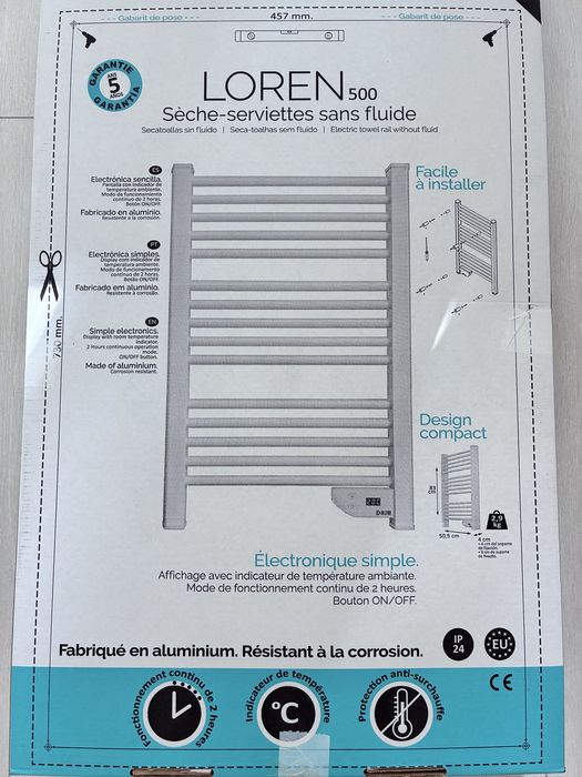 Електрическа лира за баня
