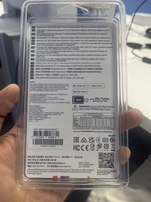 SSD диск. Apacer