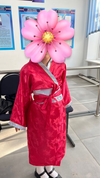 Прокат японский детский  костюм. На рост 120-140