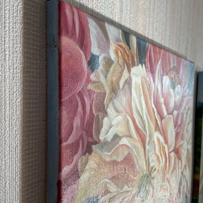 Картина маслом цветы