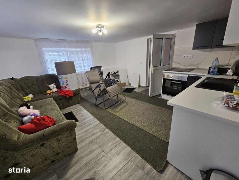 Casa individuala finisata, teren 1500 mp, schimb cu apartament in Cluj