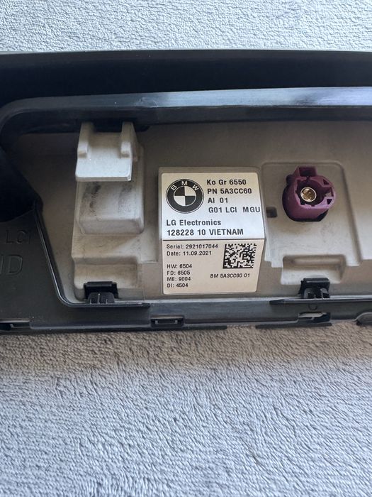 Display Navigatie Bmw x3 g01 2021