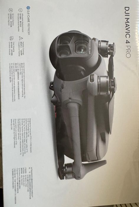 DJI mavic 4 pro care refresh