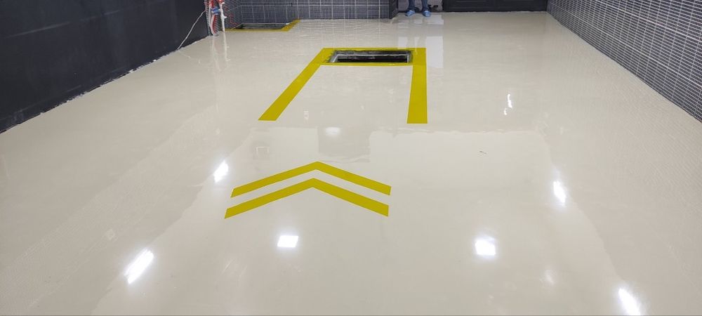 Эпоксидный наливной пол и шлифовка бетона и другие