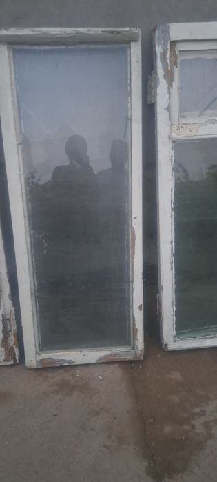 Окна деревянные б/у