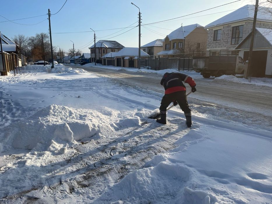 Чистка и уборка снега