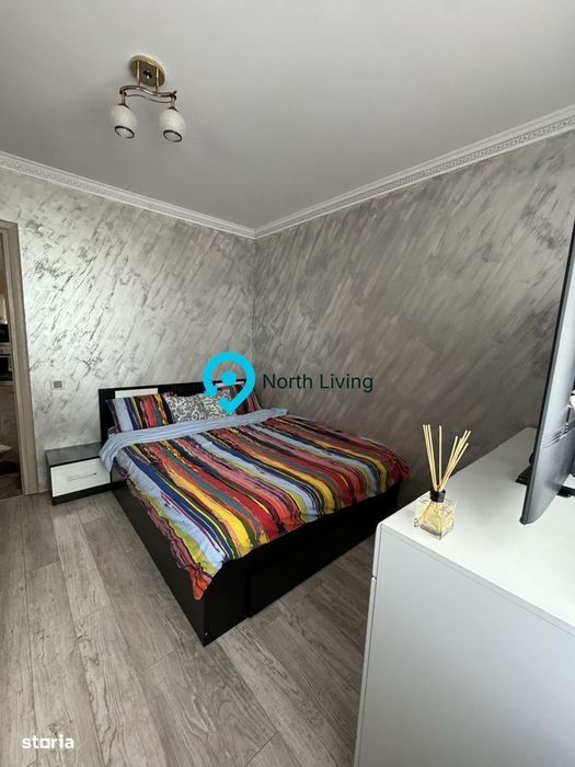 Apartament 3 camere (2 dormitoare) mobilat - Militari Residence