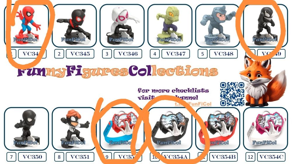 Киндер игрушки из разных серий