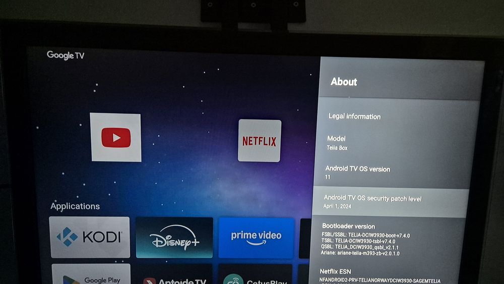 Android TV BOX 11, 3GB RAM