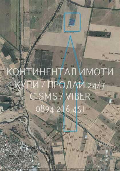 кодл 63083. Овощна градина 4300м2 на 700м от шосе.