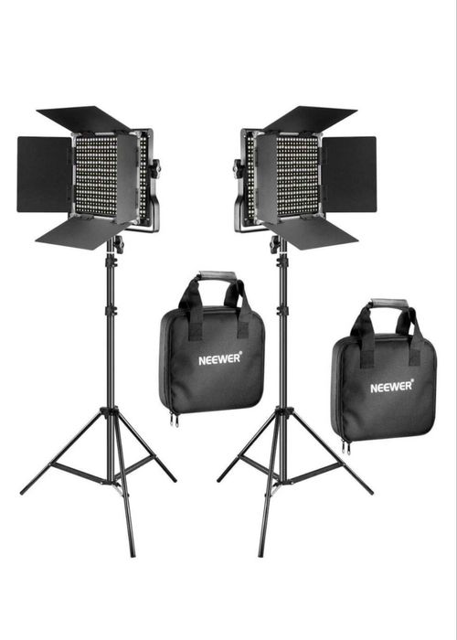 Set iluminare Neewer Bi color 660 LED, 2 lămpi, ca noi