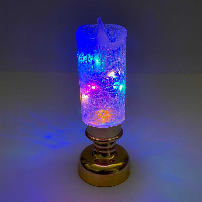 Комплект от 5 броя Коледни Декоративни LED Свещи ,многоцветни светлини