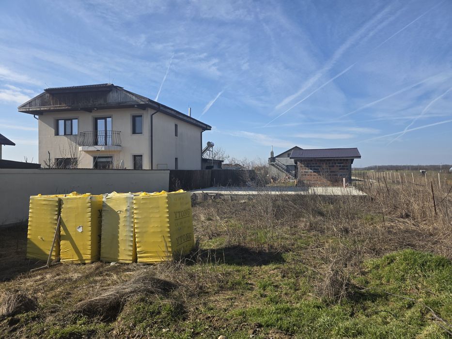 Teren cu fundație Copaceni ilfov