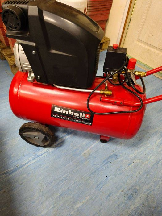 Компресор Einhell TE-AC 270/50/10 – 50L, 10 bar