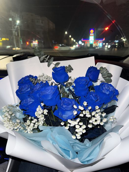 Цветы букет 11штук