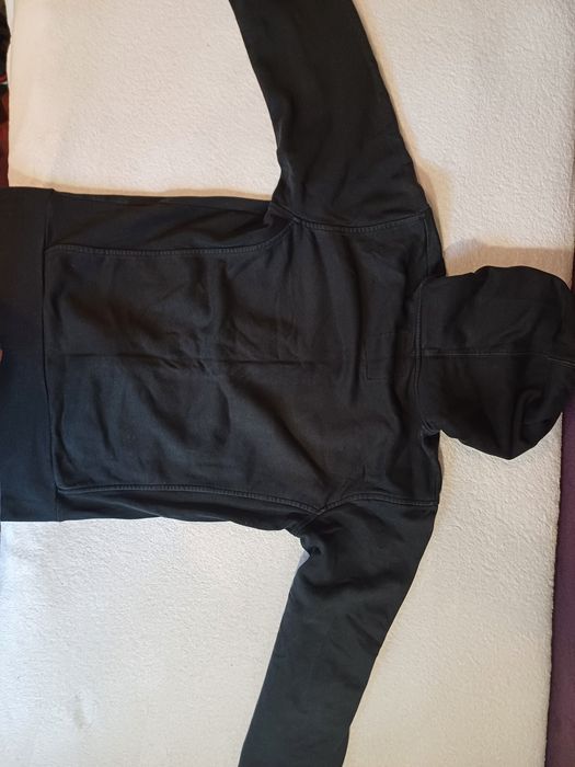 hanorac negru zip-up