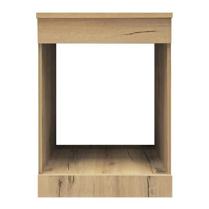 Bucatarie stejar + crem mat, 240 cm