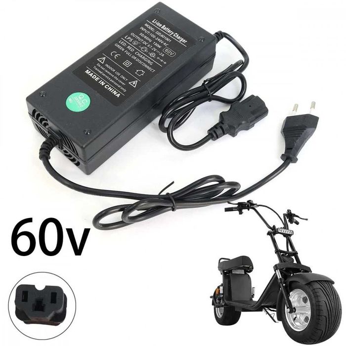 Incarcator 67.2V 2A scuter electric Harley Chopper Citycoco 60V