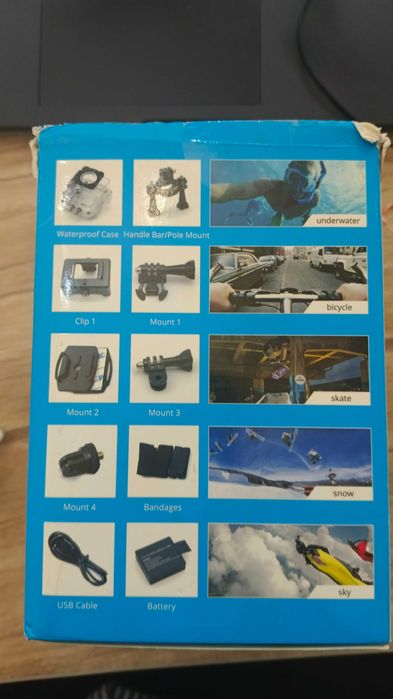 мини камера, снимает даже под водой