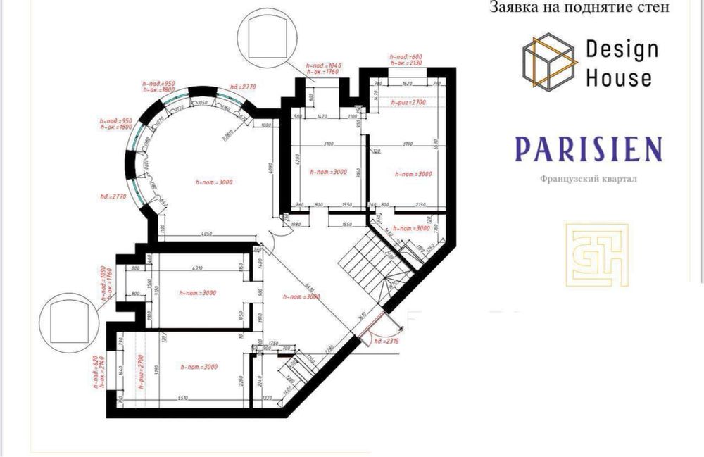 Продажа квартиры в ЖК Парисиен 269м2 дуплекс