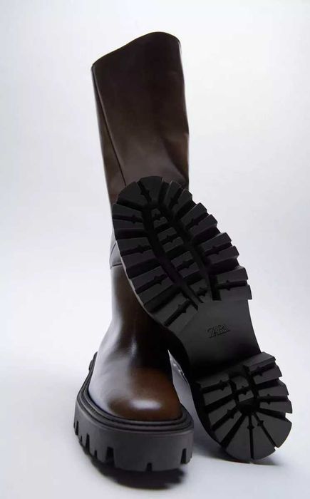 Cizme piele dama  Zara 40