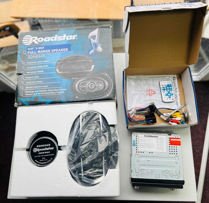 Kit Audio Gold Master & Roadstar Complet