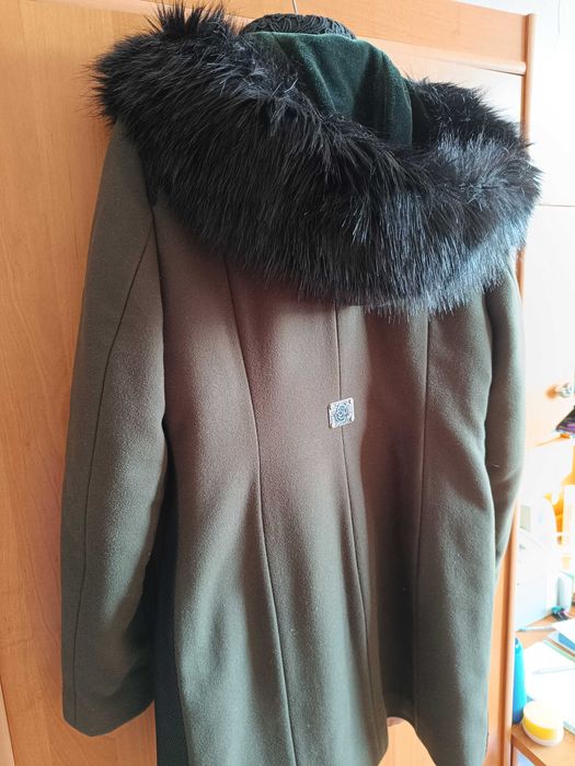 Зимно палто вълна