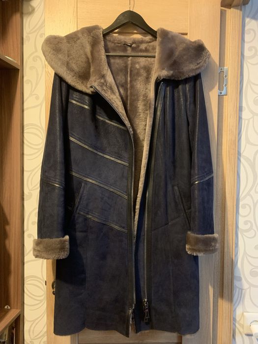 Женская натуральная дубленка из овчины