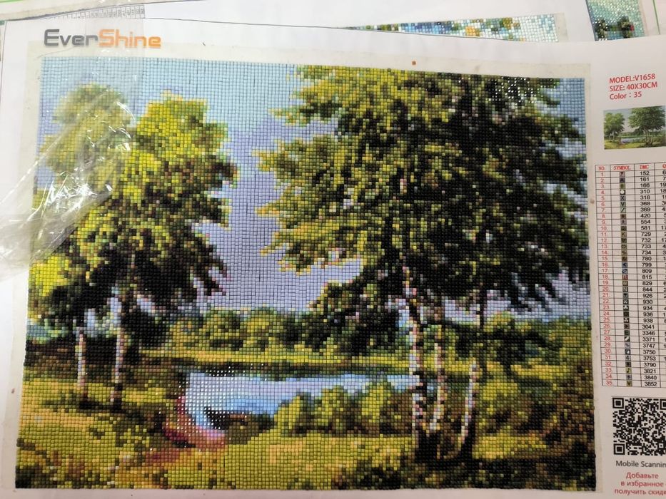 Алмазная мозаика разная