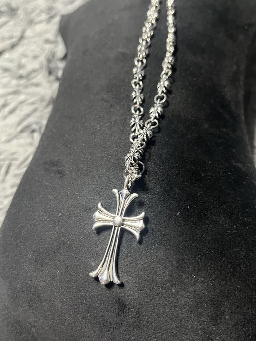 Chrome Hearts Cross Pendant Chain Opium