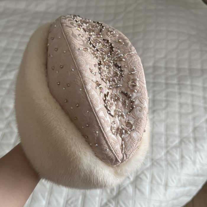 Норковая пилотка новая