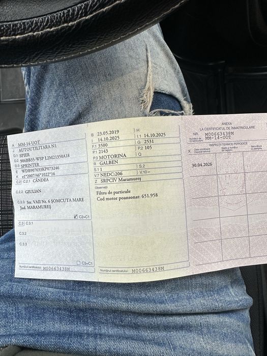 Mercedez sprinter 2019