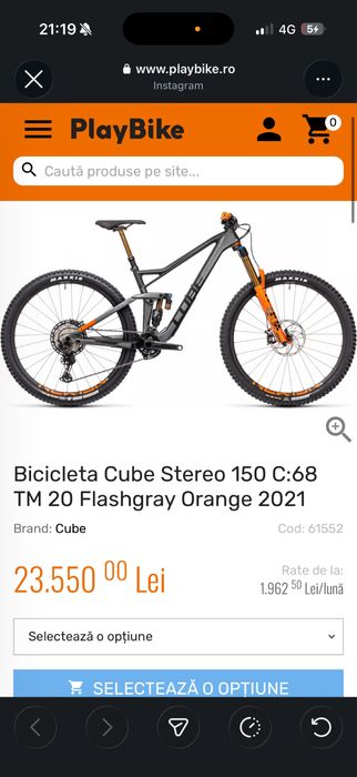 Cube stereo full suspension