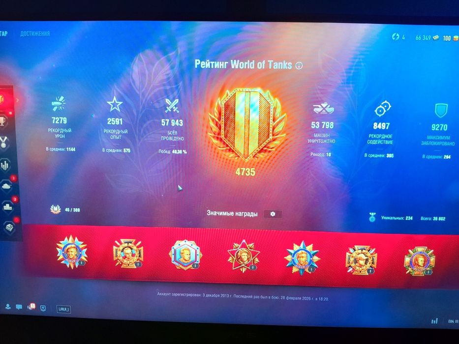 Аккаунт варгейминг