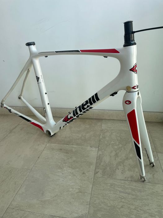 Шосейна карбонова рамка Cinelli Saetta Race Cut размер М 54 см
