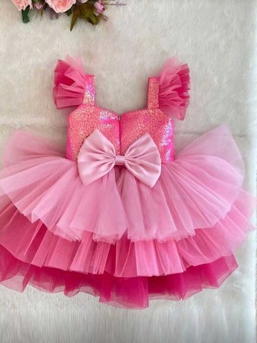 Детска Розова Рокля