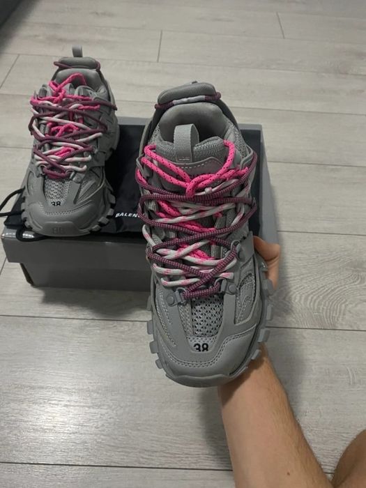 Balenciaga track gri marime 38