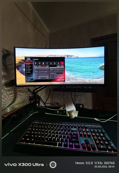 Монитор 34" ASUS ROG Swift PG34WCDN, Black