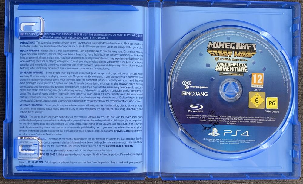 PS4, Playstation 4 игра Minecraft story mode the complete adventure - 51.13€ (100.00 лв)