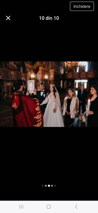 Rochie mireasă și voal